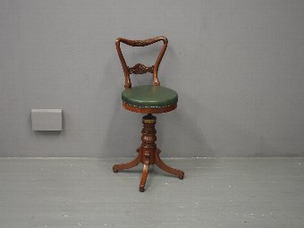 Antique George IV Musicians Chair