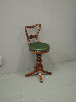 Antique George IV Musicians Chair