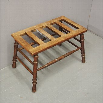 Victorian Walnut Luggage Rack