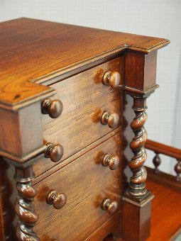 Antique Victorian Apprentice Chest or Collectors Cabinet