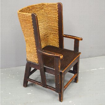 Late 19th Century Pine Orkney Chair