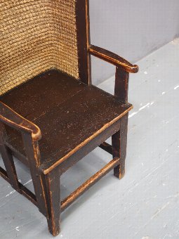 Antique Late 19th Century Pine Orkney Chair