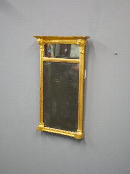 Antique Regency Giltwood Pier Mirror