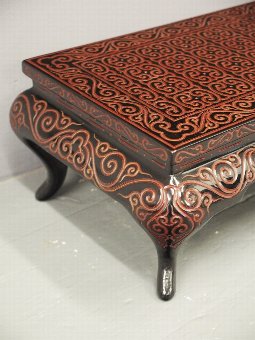 Antique Low Chinese Lacquer Table