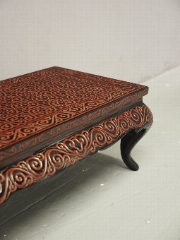 Antique Low Chinese Lacquer Table