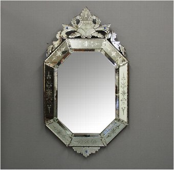 Venetian Shaped Mirror