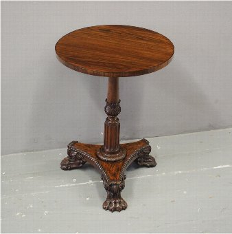George IV Rosewood Occasional Table