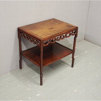 Chinese Huanghuali 2 Tier Table