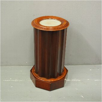 Victorian Mahogany and Marble Bedside