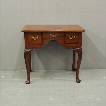 George II Mahogany Lowboy