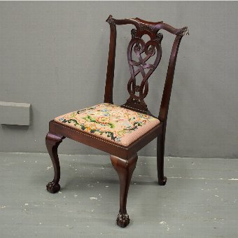 Chippendale Style Chair by Justice of Dundee