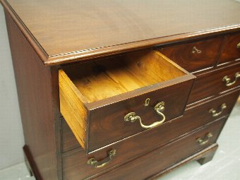 Antique George III Chippendale Style Chest of Drawers