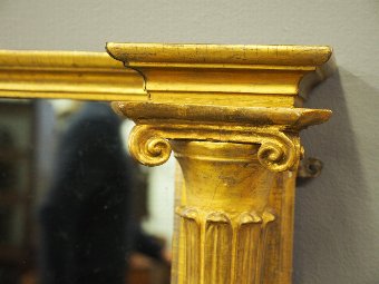 Antique Pair of George IV Carved and Gilded Pier Mirrors