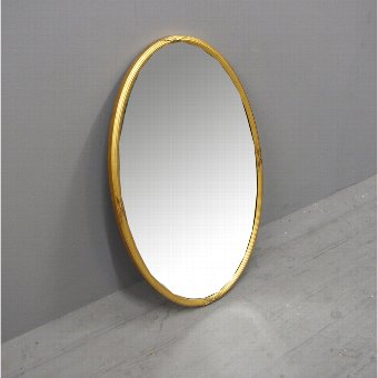  Adams Style Oval Gilt Mirror