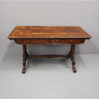 George IV Rosewood Library Table