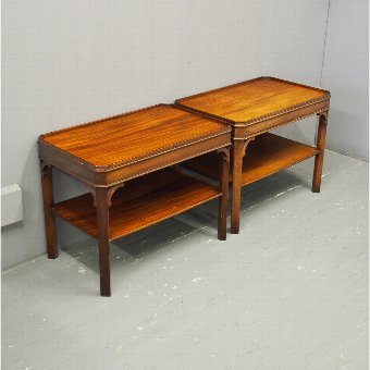 Pair of George II Style Occasional Tables