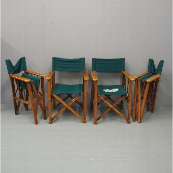 Set of 4 Folding Directors Chairs from Honourable Company of Edinburgh Golfers