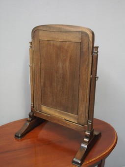 Antique Mahogany Toilet Mirror by Whytock and Reid