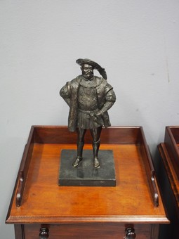 Antique Cast Bronze of King Henry VIII