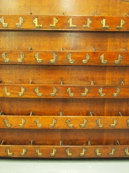 Antique Large Mahogany Letter Rack or Mail Organiser
