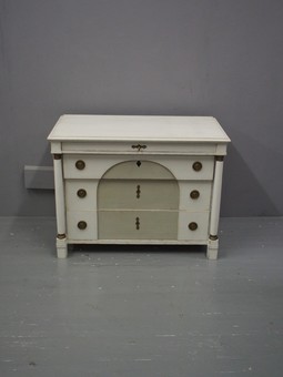 Antique Swedish Empire Style Painted Chest of Drawers