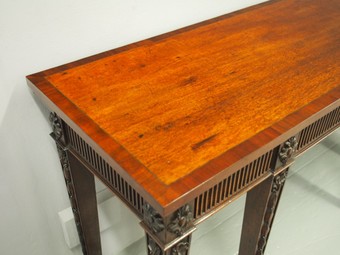 Antique George III Style Mahogany Serving Table