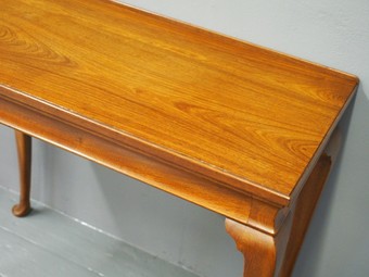 Antique Padouk Hall Table by Whytock and Reid