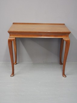 Antique Padouk Hall Table by Whytock and Reid
