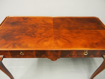 Antique Mahogany Side Table by Whytock and Reid