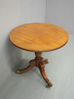 Antique George IV Mahogany Occasional Table