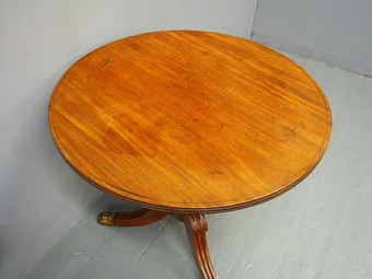 Antique George IV Mahogany Occasional Table
