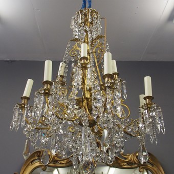 Art Nouveau Style Chandelier