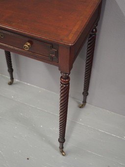 Antique Regency Mahogany Occasional Table