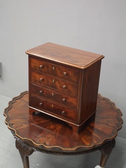 Antique Victorian Mahogany Apprentice Chest of Drawers