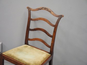 Antique George III Ladderback Chair