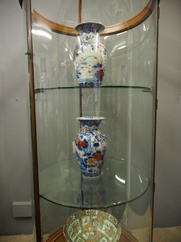 Antique Circular Display Cabinet from Hamilton & Inches Edinburgh