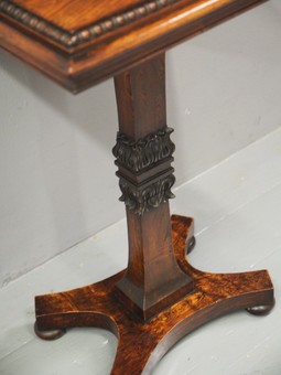 Antique Regency Rosewood Table in the manner of William Trotter