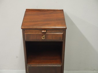 Antique Mahogany Bedside by Whytock and Reid