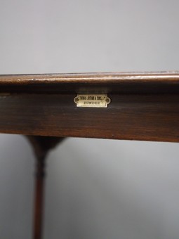 Antique Sheraton Style Inlaid Mahogany Occasional Table