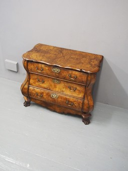Antique Dutch Bombe Chest of Drawers