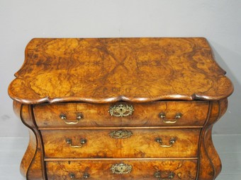 Antique Dutch Bombe Chest of Drawers