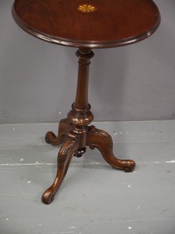 Antique Victorian Circular Occasional Table