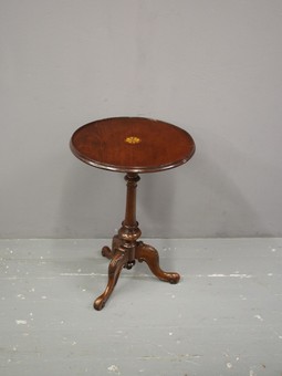 Antique Victorian Circular Occasional Table