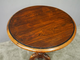 Antique Victorian Rosewood Occasional Table