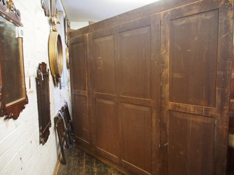 Antique William IV 4 Door Wardrobe