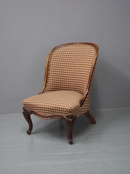 Antique Victorian Walnut Side Chair