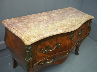 Antique Louis XV Style Kingwood Commode