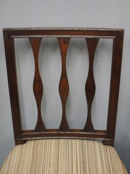 Antique Set of 10 Scottish Laburnum Dining Chairs