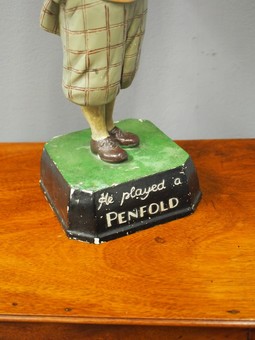 Antique Rare Piece of Golfing Advertising 