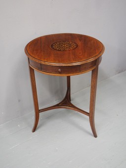 Antique Sheraton Revival Occasional Table